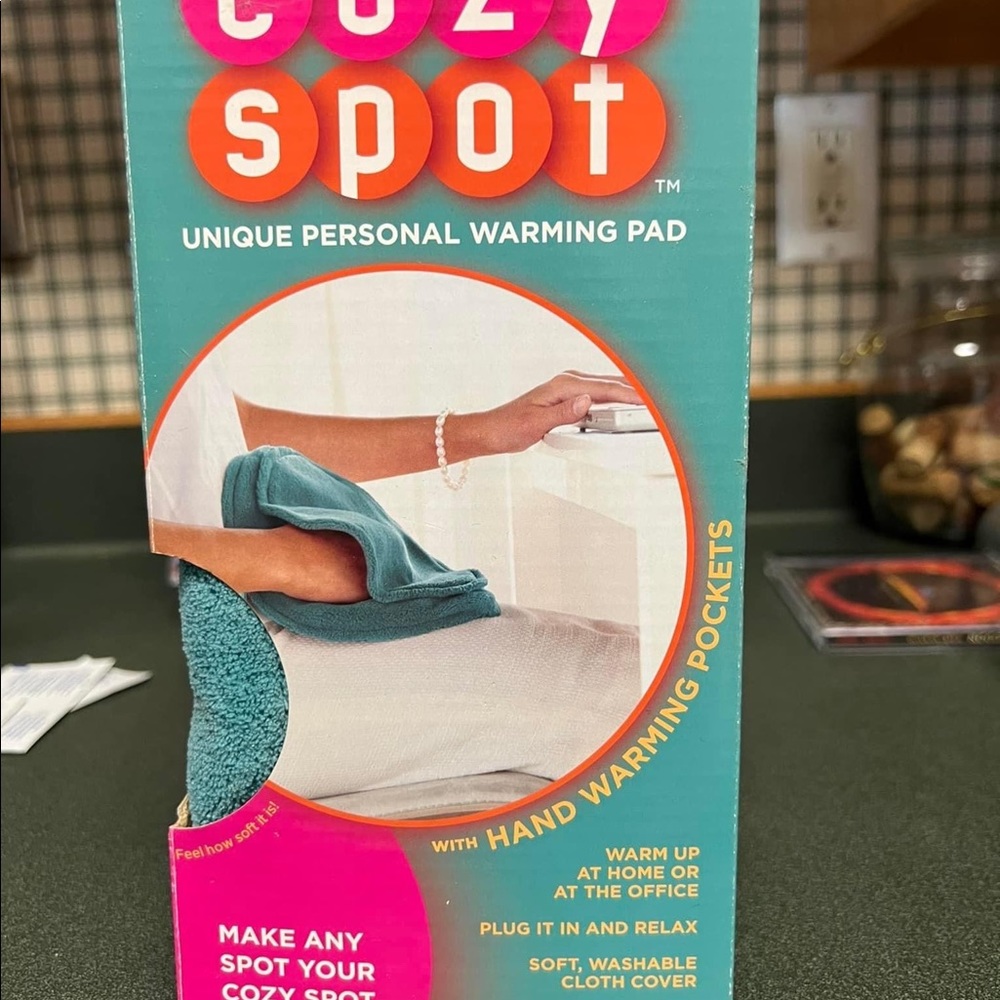 Cozy Spot Unique Personal Warming Pad. New in box.
